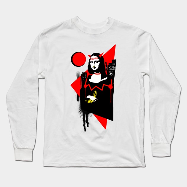 La joconde Long Sleeve T-Shirt by BSKR